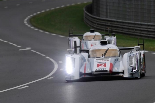 UPDATE 24 uur van Le Mans; Audi valt terug door problemen, tweemaal safetycar